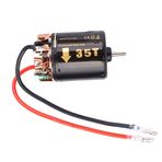 SUNFECILI 35T 45T 55T 540 Fırçasız Motor, Aşındırıcı Direnç, Paslanmaya Dayanıklı Dayanıklı Hafif Motor, Kurulumu Kolay Motor, Evrensel RC Model Araba için Düşük Gürültü(35T 12000rpm)