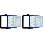 Sunflowerr Запасные Части Пылесоса,2 Takım Philips Için Uygundur CP0616 FC9728 FC9730 FC9731 FC9732 FC9733 FC9734 FC9735 Filtre ve Filtre Çerçevesi (Yurt Dışından) - Süpürge ek yedek parça