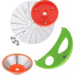 Sunflowerr 4 Paket Yedek Bıçak Tabanı ile Hilal Aracı Filtre Sepeti Jack Lalanne Güç Sıkacağı Yedek Parçalar (Yurt Dışından) - Süpürge ek yedek parça
