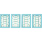 Sunflowerr Запасные Части Пылесоса,philips Için Elektrikli Süpürgeler Için 4x Yedek Hepa Filtre CP0616 FC9728 FC9730 FC9731 FC9732 FC9733 FC9734 FC9735 (Yurt Dışından)