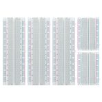 SUNFOUNDER Breadboards Kit 3PCS 830 Pin 2 Parça 400 Pimli Lehimsiz Breadboard Arduino Proto Kalkan Dağıtım Bağlantı Blokları için (5'li Paket)