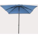 Sunfun Bahçe Şemsiyesi 200 x 250 cm Bahçe Şemsiyesi Teras Şemsiyesi - 2,5 x 2,5 m - Açık Mavi