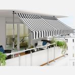 Sunfun Gri-Beyaz 300x130 cm Teleskopik Tente