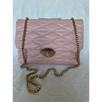 Süngerl Inakışlı Iç Ksım Astarlıkalın Zincirli Çaprazkadın Omuzçantası - 22x30 - Pudra Pembe