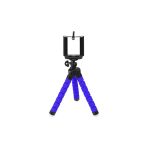 Süngerli Ahtapot Tripod Telefon Tutucu Mavi 27 Cm