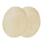 SUNGOOYUE Davul Kafası, 2 ADET Sahte Buffalo Deri Davul Kafası Cilt Temizle Ses Davul Cilt Davul Aksesuarı Afrika Bongo Davul Trampet Aksesuarları Için Drumheads (9,0 inç)