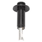 SUNGOOYUE Elektro Gitar Mono Endpin Çıkış Jack Pirinç Alaşım Yüksek Hassasiyet EQ Ekolayzer Akustik Bas Oyuncular Için Çıkış Soket Bağlantı Noktası (BLACK)