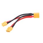SUNGOOYUE Paralel Pil Bağlantı Kablosu Silikon Tel Y Splitter 1 Erkek 2 Kadın RC Model Tekneler Uçaklar Için