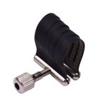 SUNGOOYUE Sax Ligature Alto Saksafon Için Kompakt Deri, Uygun Tek vidalı Tasarım, Tam ortalı Ton Ve Ses, Premium Malzeme, Kaliteli Işçilik üretir (Alto saksafon metal ağızlığı için)