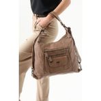 Suni Deri Sırt Çantası Vizon (Model: 571-13-13M)