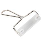 Sunicon Akrilik Rulo, Saplı Şeffaf Polimer Kil yapışmaz Zanaat Çömlekçilik Seramik Heykel El Aleti (10cm roller)