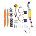 Sunicon Fırçasız Motor, A2212 2200KV Fırçasız Motor 30A ESC SG90 9G Mikro Servo 6035 T Fişli Pervane ve RC Uçak için 3.5Mm Muz