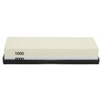 Sunicon Knife Sharpening Stone, 1000 + 6000 Grit Knife Sharpening Stone Double Sided Home Kitchen Knife Sharpener Whetstone Knife Sharpeners Tool Kit
