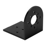 Sunicon RC Motor Tabanı, RC Motor Tabanı Metal L Şekli Fırçasız Motor Montaj Tutucu Koltuk 4082 5055 Motorlar için 25mm/30mm Delik Mesafesi (Siyah)