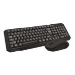 Sunix 2.4 Ghz Kablosuz Klavye ve Mouse Seti Kl-10 - Siyah