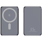 Sunix 5000 Mah 15W Manyetik Wireless Powerbank Natural Pb-54 - Gri