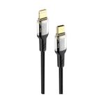 Sunix 60w Led Işıklı USB-C LİGHTNİNG Şarj Kablosu