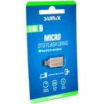 Sunix 8 gb Metal Otg Lightning Flash Bellek