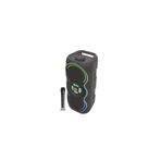 Sunix BTS-470 20 W Kablosuz Mikrofon Ledli TWS Siyah Bluetooth Hoparlör