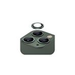 Sunix Iphone 13 İle Uyumlu Darbeye Dayanıklı Safir Kamera Lens Koruyucu Yeşil