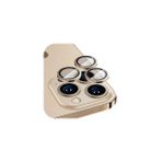 Sunix Iphone 14 Pro / 14 Pro Max İle Uyumlu Darbeye Dayanıklı Safir Kamera Lens Koruyucu Gold