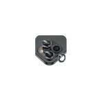 Sunix Iphone 15 Pro / 15 Pro Max Ile Uyumlu Darbeye Dayanıklı Safir Kamera Lens Koruyucu Titanyum S