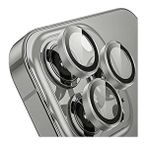 Sunix Iphone 16 Pro / 16 Pro Max İle Uyumlu Darbeye Dayanıklı Safir Kamera Lens Koruyucu Natural