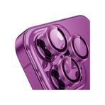 Sunix Iphone 16/16 Plus İle Uyumlu Darbeye Dayanıklı Safir Kamera Lens Koruyucu Pembe