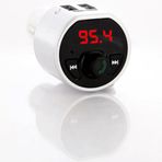 Sunix MDL13 3.1A Şarj Dijital Göstergeli Bluetooth Fm Modülatör Transmitter