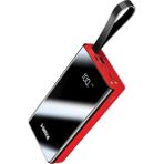 Sunix PB11 Ledli Dijital Göstergeli 30000 mAh Kırmızı Powerbank