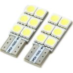 Sunled T10 Yassı Yönsüz Dipsiz Led Park Ampulü T10 W5W