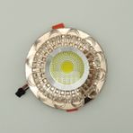 Sunlight Gold Kristal Cam Altı Üstü Spot Cob LED Armatür Beyaz Gün Işığı - 3000K - Günışığı
