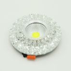 Sunlight Kristal Cam Sıva Altı Spot Cob LED Armatür Beyaz Gün Işığı - 3000K - Günışığı