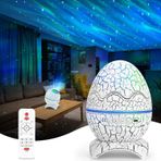 SunLight LED yıldızlı gökyüzü projektörü, uzaktan kumandalı galaksi planetaryumu, Bluetooth hoparlörlü gece kutup ışığı, aurora efekti, çocuklar yetişkinler için beyaz gürültü ve yıldızlar