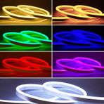 Sunlight Neon 12V Hortum Şerit Led 5 Metre Beyaz Işık