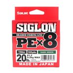 Sunline Siglon Braid Pe X8 Ip Olta Misinası, Dark Yeşil, 0.342 mm 29 Kg 300 m