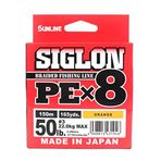 Sunline Siglon Braid Pe X8 Turuncu 0.187 mm 9.2 kg 150 m Olta Misinası