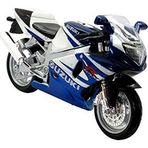 Sunman 1:18 Burago Suzuki Gsx-R750