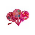 Sunman 2 Katmanlı Pretty Pinky Lollipop Şekilli Oyuncak Makyaj Seti