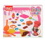 Sunman 3493 Crafy Tatlı Düşler 200 GR 22 Parça Oyun Hamuru Seti