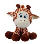 Sunman 35 cm Oturan Sevimli Zürafa Peluş