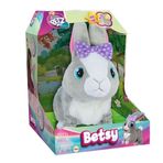 Sunman 9586 Sesli ve Hareketli Tavşan Betsy Peluş