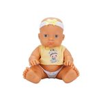 Sunman Ada Bebek 23 cm 20030 - Sarı Fiyonk Sarı Bluz ve Pembe