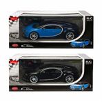 Sunman Bugatti / MVI 1:14 Mavi-Siyah Bugatti Chiron Uzaktan Kumandalı Işıklı Araba
