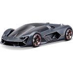 Sunman Burago 1:24 Lamborghini Terzo Millennio Model Araba 10947 Siyah - Renkli