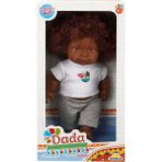 Sunman Dollz'n More Dada Kıvırcık Saçlı Bebek 35 cm 35306 Gri Eşofman - Renkli