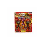 Sunman Duvara Yapışan Taklacı Ninja Esnek Hacıyatmaz Ninjalar 3 Lü Set 10 cm