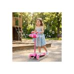 Sunman Evo 3 Tekerlekli Unicorn Bubblz Mini Cruiser Pembe Scooter