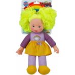Sunman Gökkuşağı Bebekleri Lahana Saçlı Dolgu Bebek 35CM - Sarı - 4
