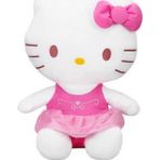 Sunman Hello Kitty Pembe Fiyonklu 36 cm Peluş Oyuncak